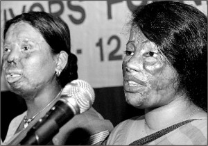 acid attack
