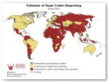 Estimación de la estadística de infradeclaración de violación