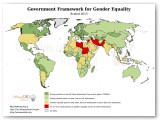 Estadística del marco gubernamental para la igualdad de género