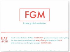 Female Genital Mutilation FGM Infographic