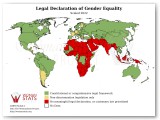 Legal Declaration of Gender Equality Statistic