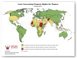 Laws Concerning Property Rights for Women Statistic