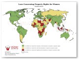 Laws Concerning Property Rights for Women Statistic